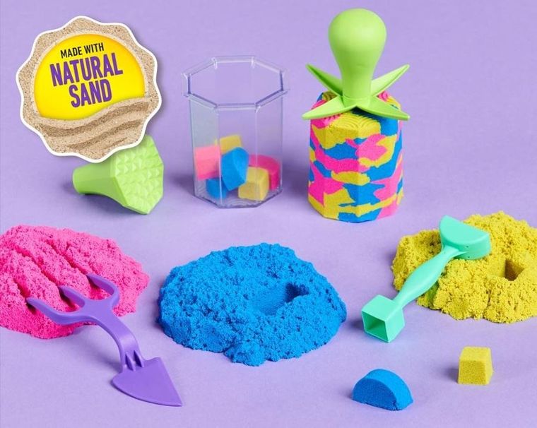 Kinetic Sand, Squish n' Create, nisip kinetic, set creativ