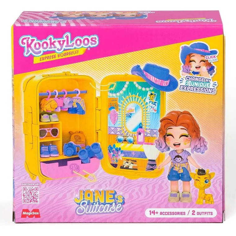 KookyLoos, Jane's Suitcase, set cu figurina