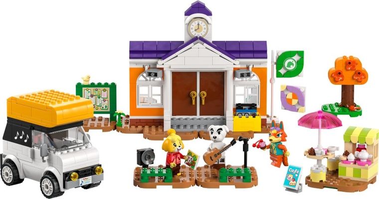 LEGO Animal Crossing, Concertul lui K.K. la Plaza, 77052