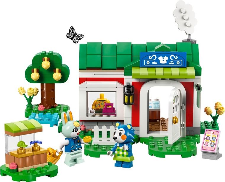LEGO Animal Crossing, Magazinul de haine detinut de Able Sisters, 77055