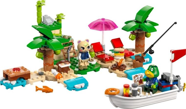 LEGO Animal Crossing, Turul de insula in barca al lui Kapp'n, 77048