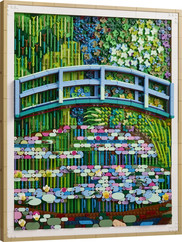LEGO ART, Claude Monet - Pod peste lac cu nuferi, 31220