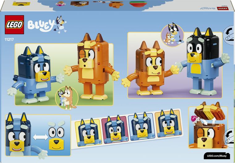 LEGO Bluey, Familia lui Blue din caramizi, 11217