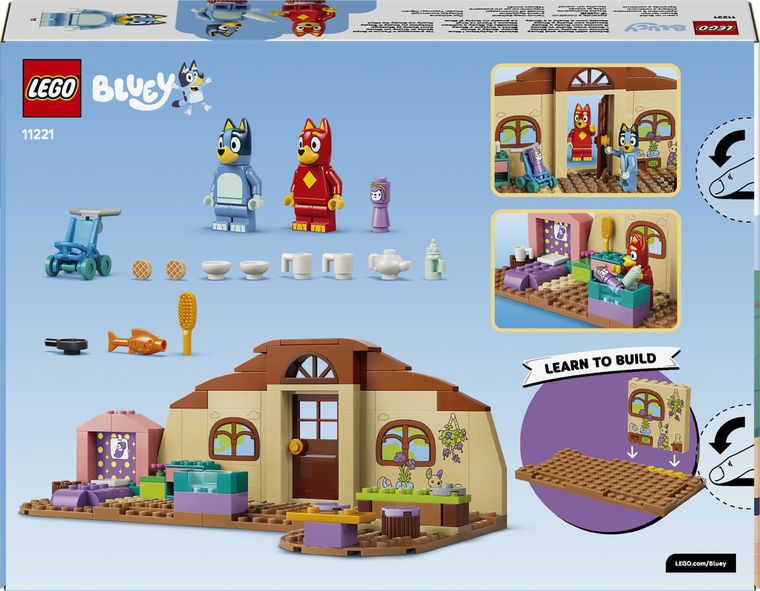 LEGO Bluey, La scoala cu Rusty si Blue, 11221