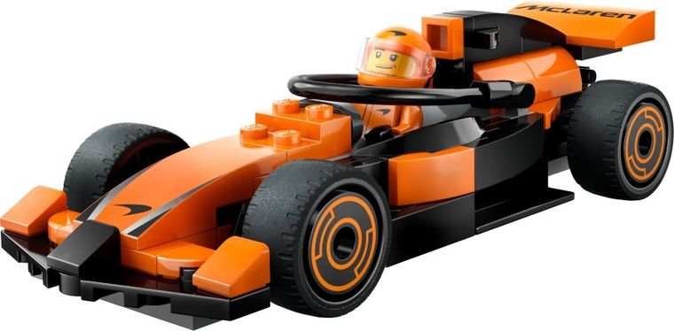 LEGO City, Pilot F1 cu masina de curse McLaren, 60442
