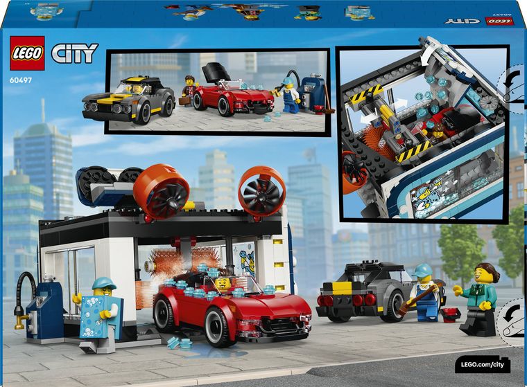 LEGO City, Spalatorie auto drive-thru, 60497