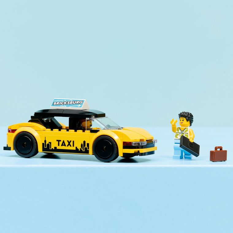 LEGO City, Taxi galben, 60487