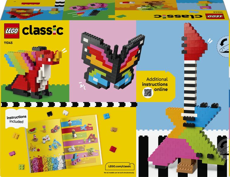 LEGO Classic, Caramizi creative in culori, 11045