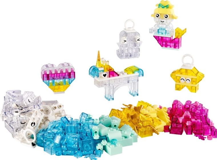 LEGO Classic, Cutie transparenta magica, 11040
