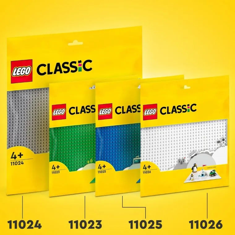 LEGO Classic, Placa de baza alba, 11026