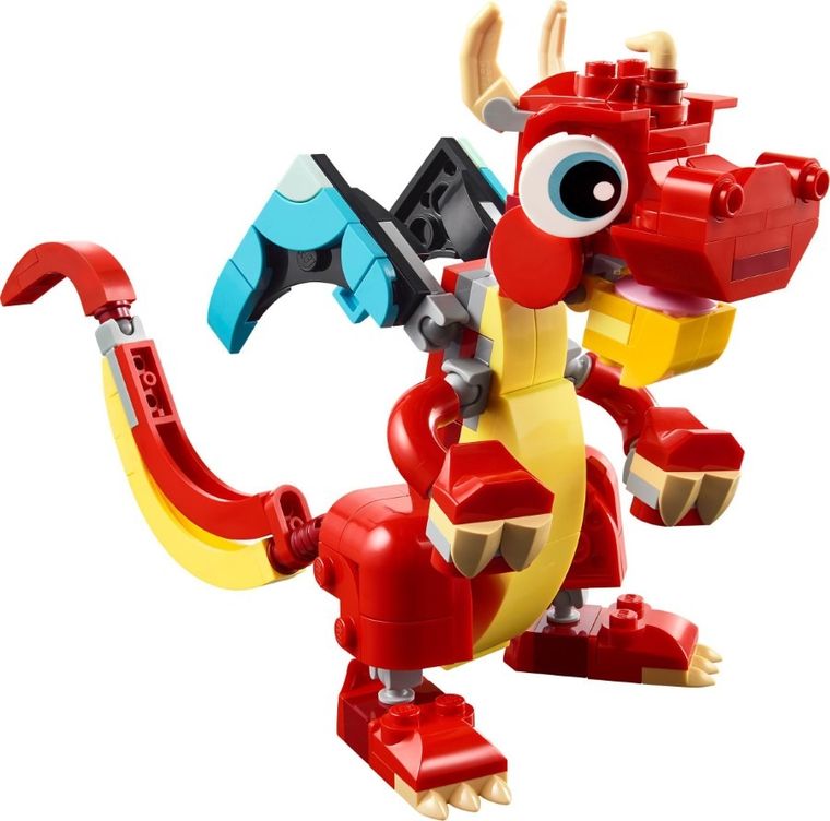 LEGO Creator, Dragon rosu, 31145