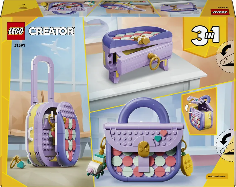 LEGO Creator, Geanta artistica si moderna cu depozitare, 31391
