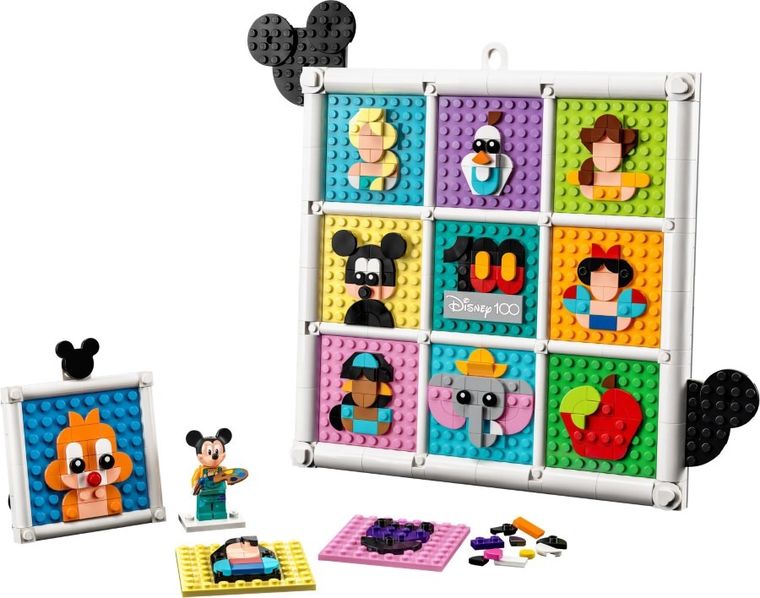 LEGO Disney, 100 de ani de figuri emblematice de animatie Disney, 43221