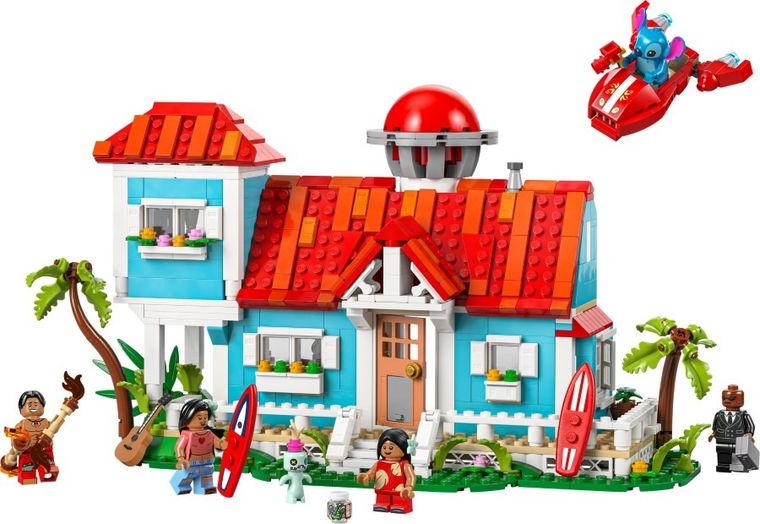 LEGO Disney, Casa de pe plaja a lui Lilo si Stitch, 43268