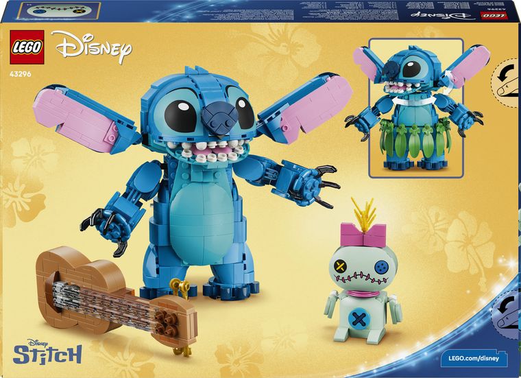 LEGO Disney Classic, Stitch si Scrump, 43296