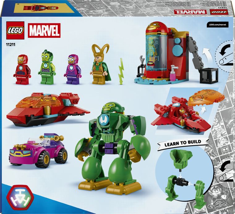 LEGO Disney Junior Marvel, Loki vs Echipa lui Iron Man, 11211