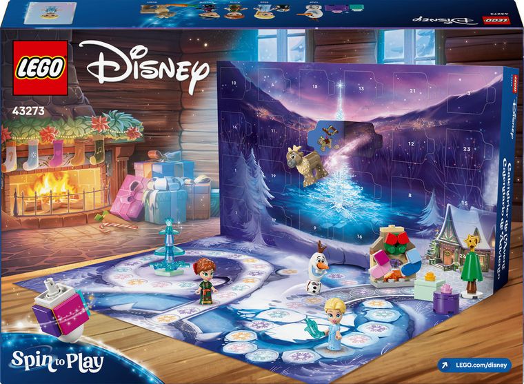 LEGO Disney Princess, Calendar de advent 2025, 43273