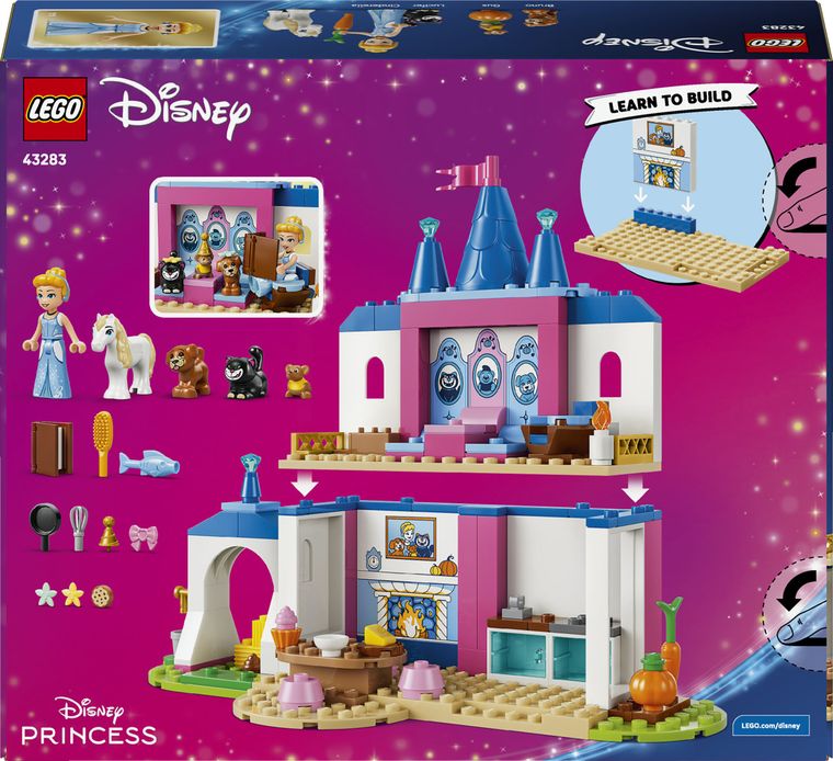 LEGO Disney Princess, Castelul cu animalute al Cenusaresei, 43283