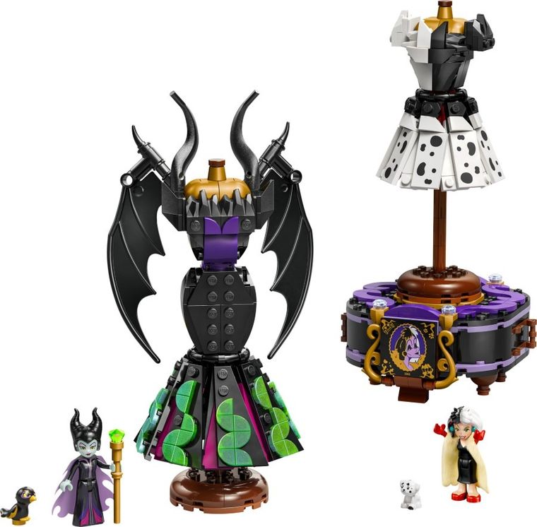 LEGO Disney, Rochiile lui Maleficent si Cruella De Vil, 43262