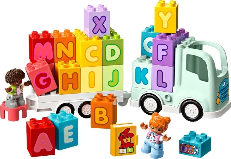 LEGO DUPLO, Camion cu alfabet, 10421