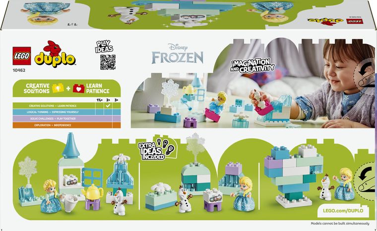 LEGO DUPLO Disney, Cutie creativa cu Elsa si Olaf din Regatul de gheata, 10462
