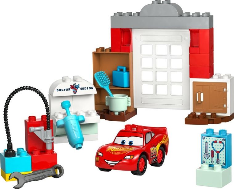 LEGO DUPLO Disney, Vizita lui McQueen la garajul lui Doc, 10456