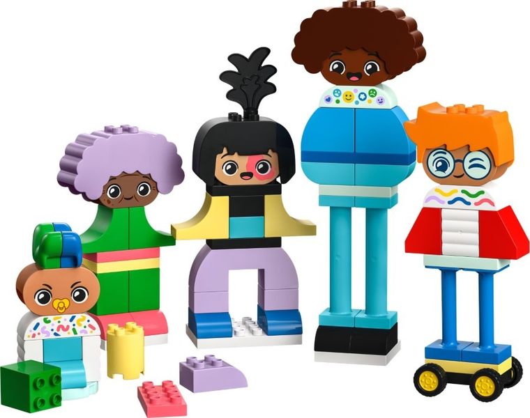 LEGO DUPLO, Oameni construibili cu emotii mari, 10423