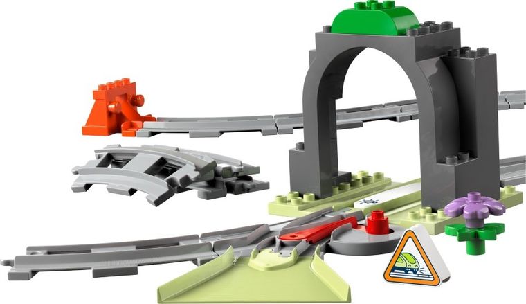 LEGO DUPLO, Set de extindere Tunel si sine de cale ferata, 10425