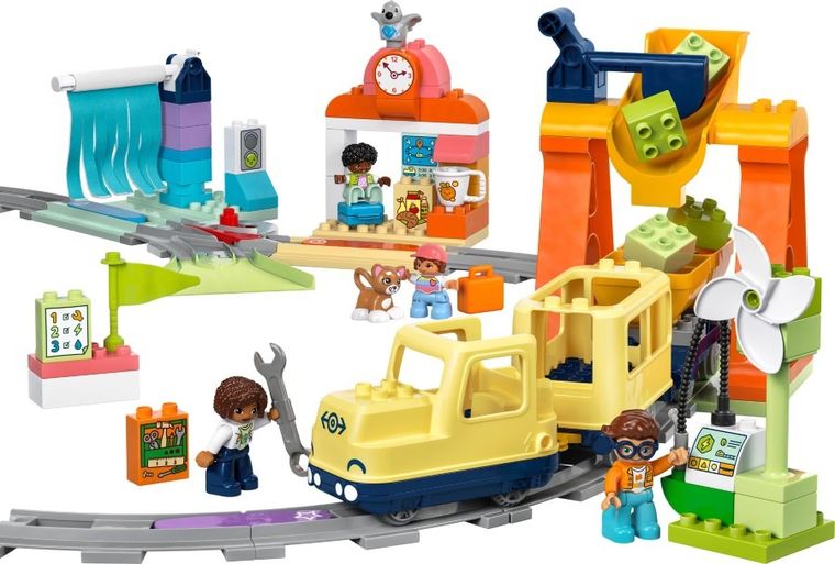 LEGO DUPLO, Tren comunitar mare si interactiv, 10428