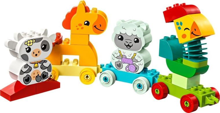 LEGO DUPLO, Tren cu animale, 10412