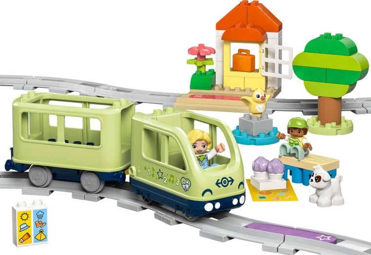 LEGO DUPLO, Tren de aventura interactiv, 10427