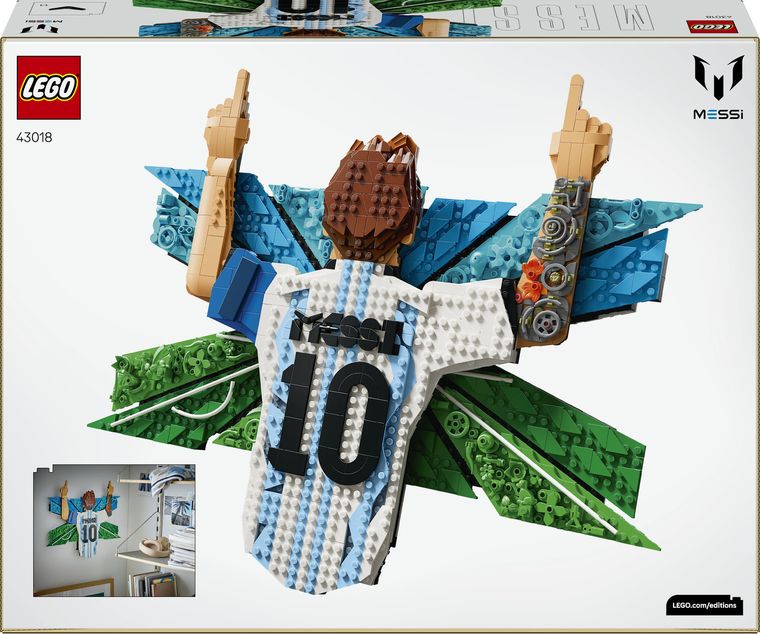 LEGO Editions Football, Lionel Messi - Sarbatorire, 43018