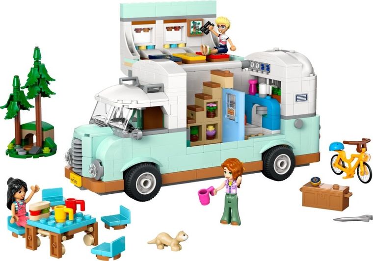 LEGO Friends, Aventura in rulota cu prietenii, 42663