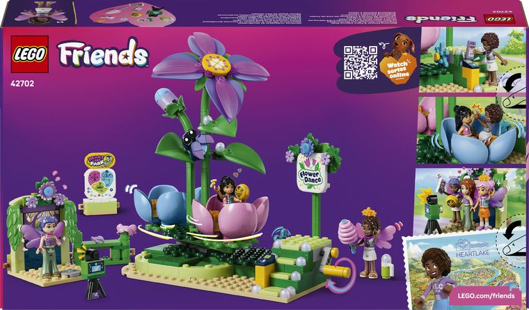LEGO Friends, Floare rotitoare si ceasca pentru zane, 42702