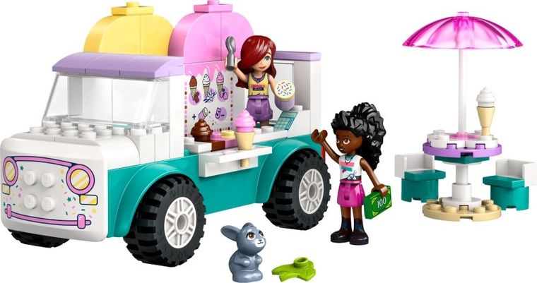LEGO Friends, Furgoneta de inghetata in orasul Heartlake, 42644
