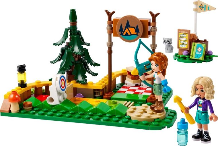 LEGO Friends, Poligonul de tir cu arcul din tabara de aventuri, 42622