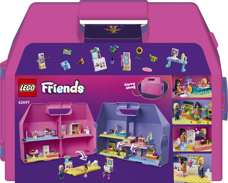 LEGO Friends, Valiza-casuta de papusi creativa, 42697