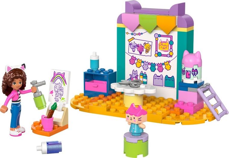 LEGO Gabby's Dollhouse, Creatii mestesugite cu Bebe Cutiuta, 10795