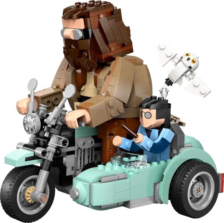 LEGO Harry Potter, Hagrid si Harry intr-o tura cu motocicleta, 76443