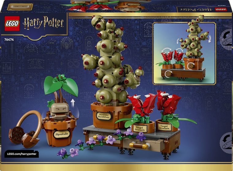LEGO Harry Potter, Plante pentru ora de ierbologie de la Hogwarts, 76474
