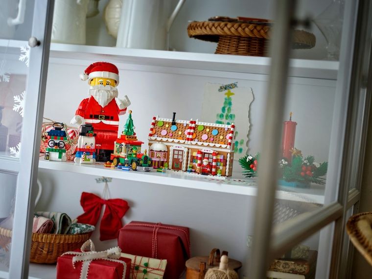 LEGO Iconic, Decoratiune pentru masa de Craciun, 40743