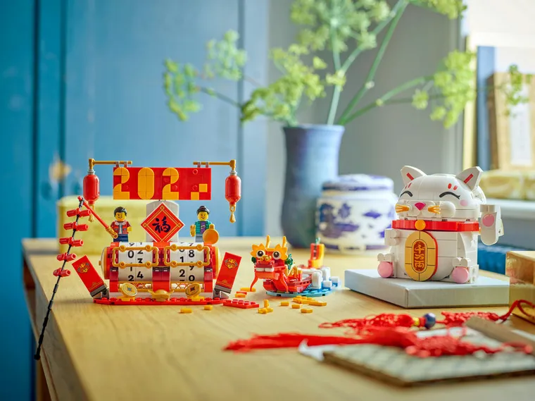 LEGO Iconic, Pisica norocoasa, 40813