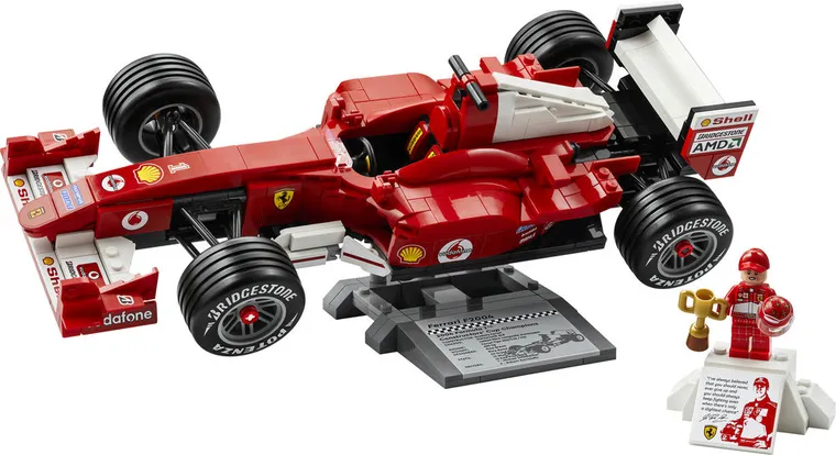 LEGO Icons, Ferrari F2004 si Michael Schumacher, 11375