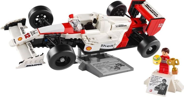 LEGO Icons, McLaren MP4/4 si Ayrton Senna, 10330