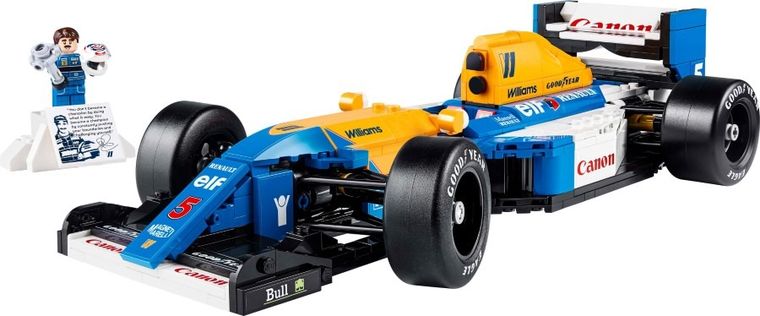 LEGO Icons, Williams Racing FW14B si Nigel Mansell, 10353