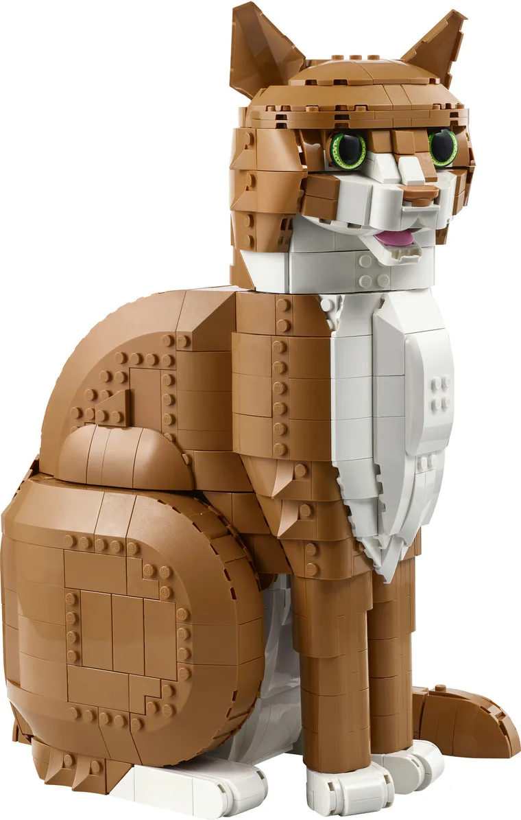 LEGO Ideas, Pisica portocalie, 21376
