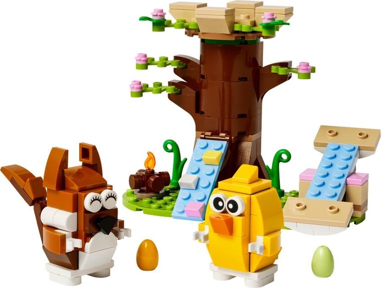 LEGO, Loc de joaca pentru animale primavara, 40709