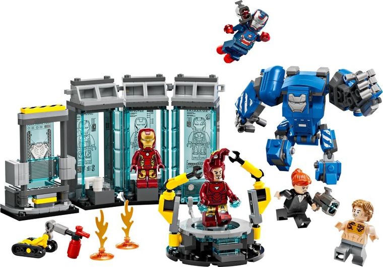 LEGO Marvel, Laboratorul lui Iron Man: Sala armurilor, 76315