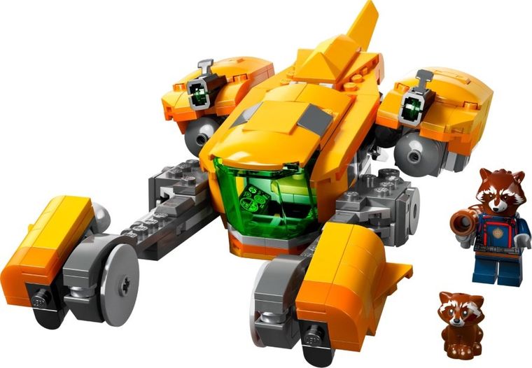LEGO Marvel, Nava lui Baby Rocket, 76254