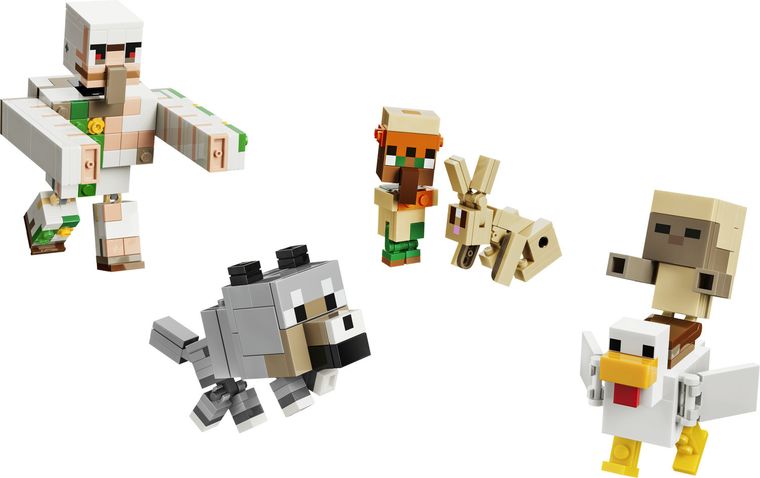 LEGO Minecraft, Atac in desert cu un jocheu de gaini, 21592